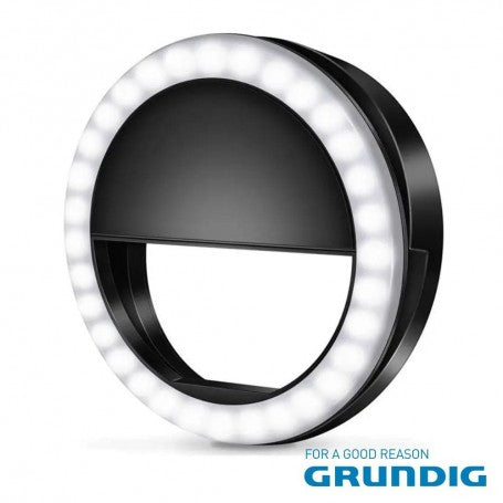 Grundig selfie ring light för mobil och paddor, 36 led