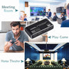 4K 60Hz HDMI switch 2 till 1 med audio extractor Toslink HDR HDCP2:3 ARC/eARC 7.1 audio