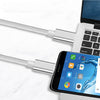 1m USB3.2 Gen2 SuperSpeed USB 10Gbps USB-C till C nylonflätad kabel med Power Delivery 100W, 4K60Hz video och Emarker