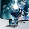 1m USB3.2 Gen2 SuperSpeed USB 10Gbps USB-C till C nylonflätad kabel med Power Delivery 100W, 4K60Hz video och Emarker